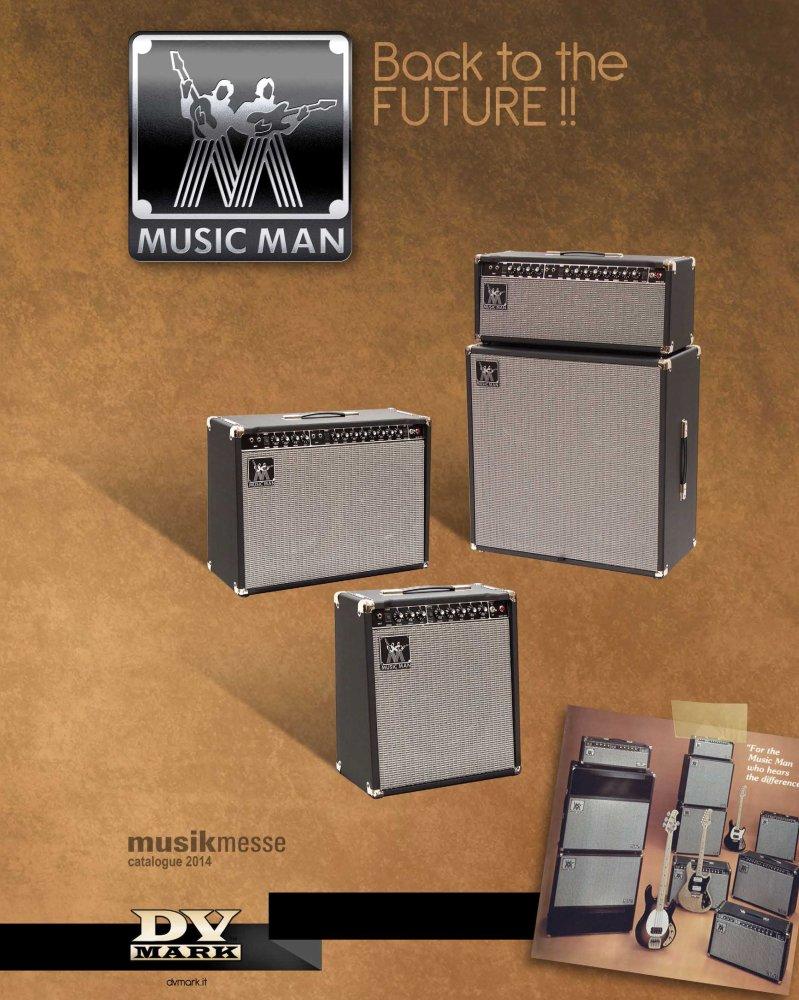 Svelati i primi amplificatori Music Man by DV Mark